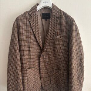 Niko and… Wool Houndstooth Sport Coat/ Blazer - Oversized Medium- Large